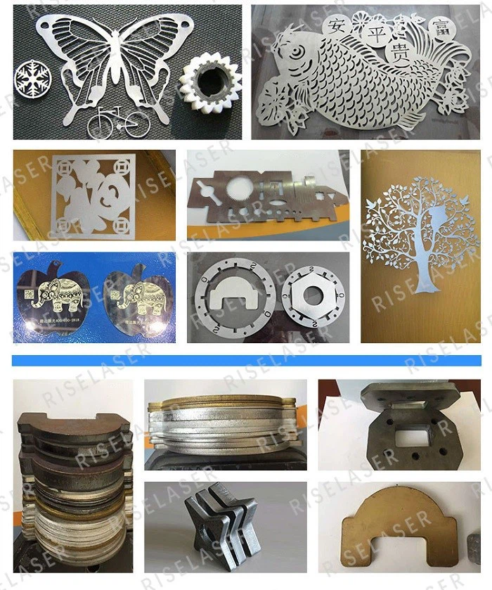 fiber laser metal tube cutting machine samples